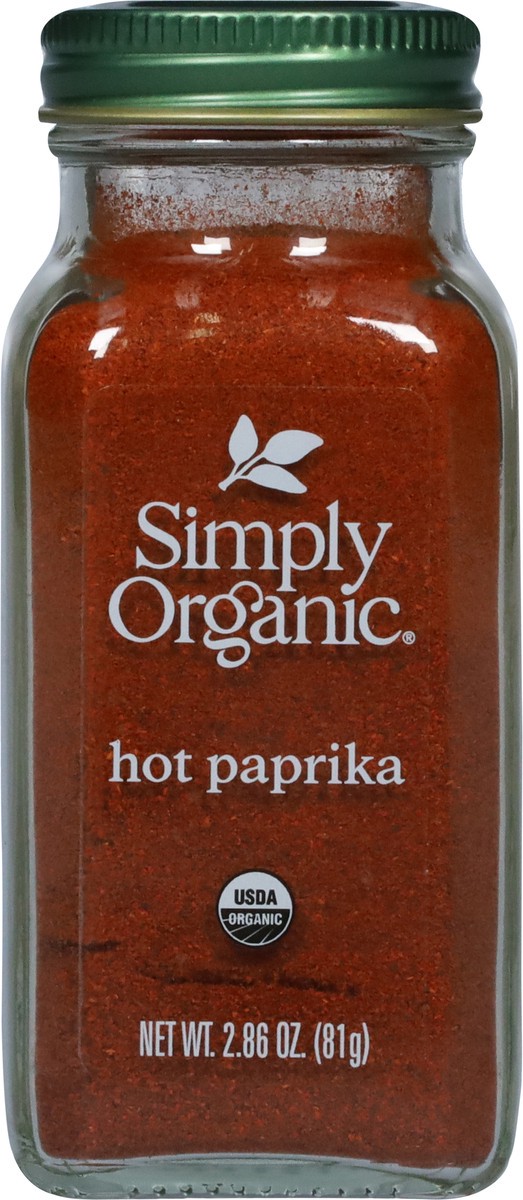 slide 8 of 9, Simply Organic Hot Paprika, 1 ct