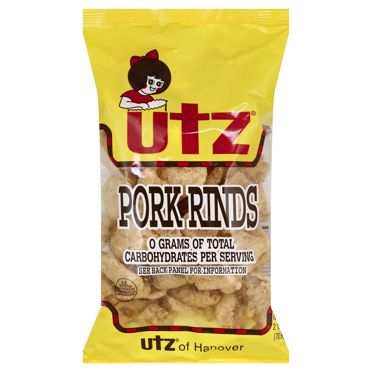 slide 3 of 6, Utz Pork Rinds 2.5 oz, 2.5 oz