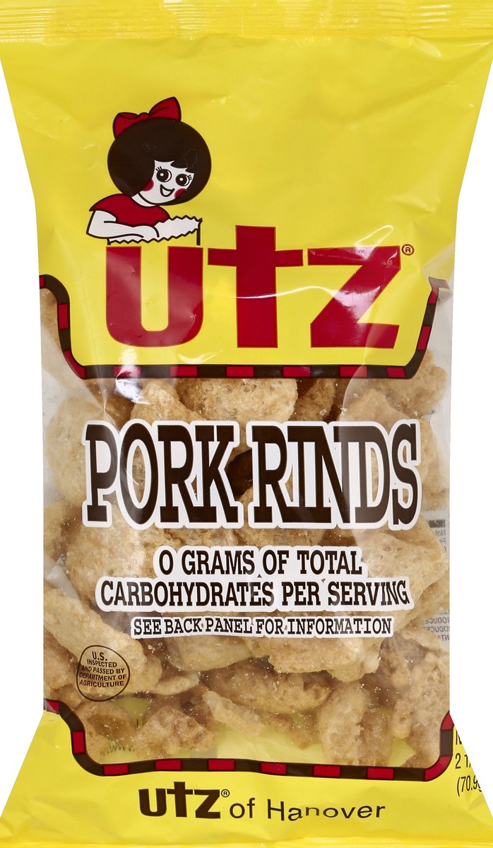 slide 1 of 6, Utz Pork Rinds 2.5 oz, 2.5 oz