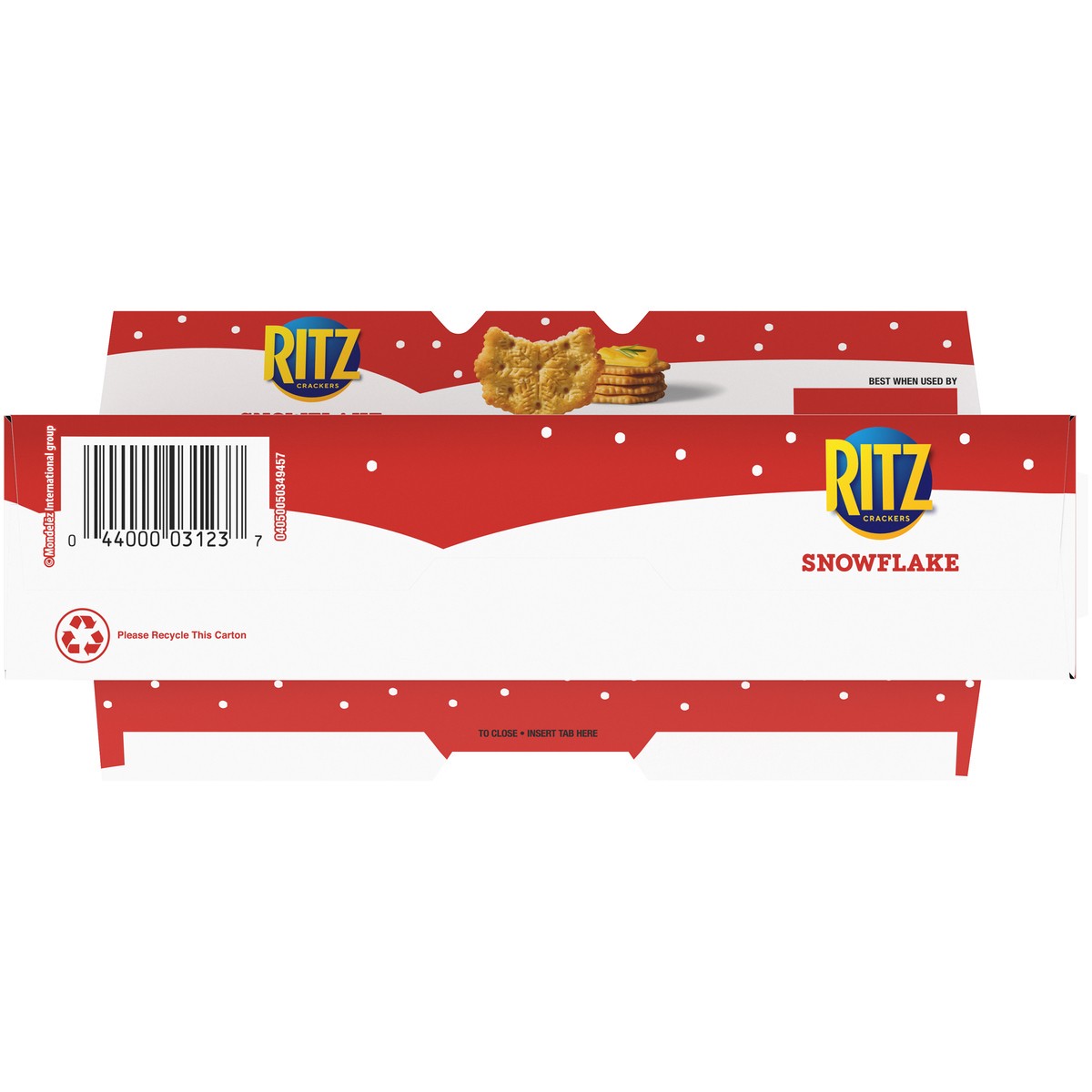 slide 4 of 9, Ritz Nabisco Ritz Limited Edition Snowflake Crackers 13.7 oz. Box, 13.7 oz