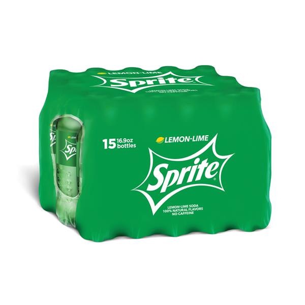 slide 1 of 1, Sprite Bottles, 16.9 fl oz, 15 Pack, 15 ct