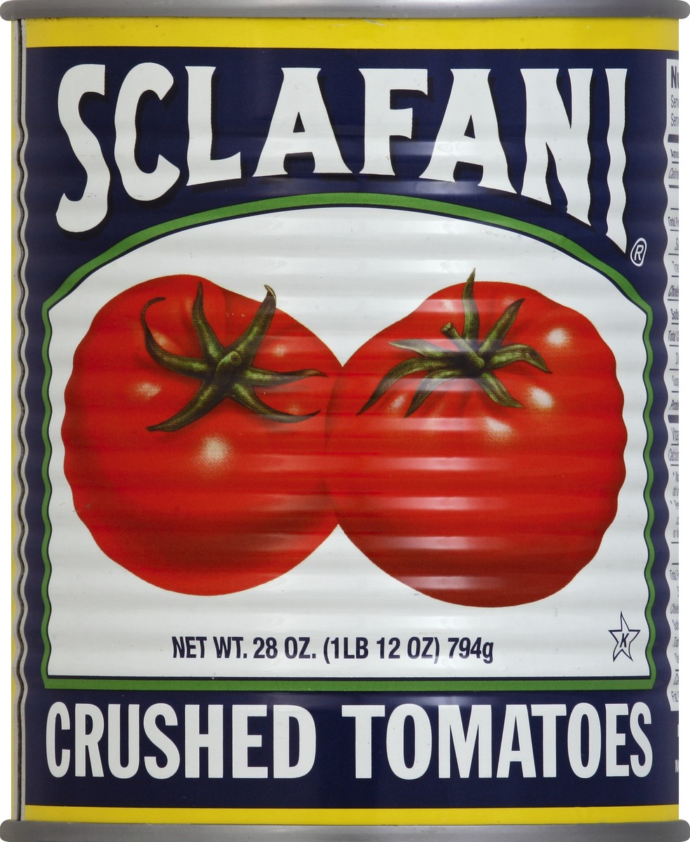 slide 2 of 2, Sclafani Crushed Tomatoes, 28 oz