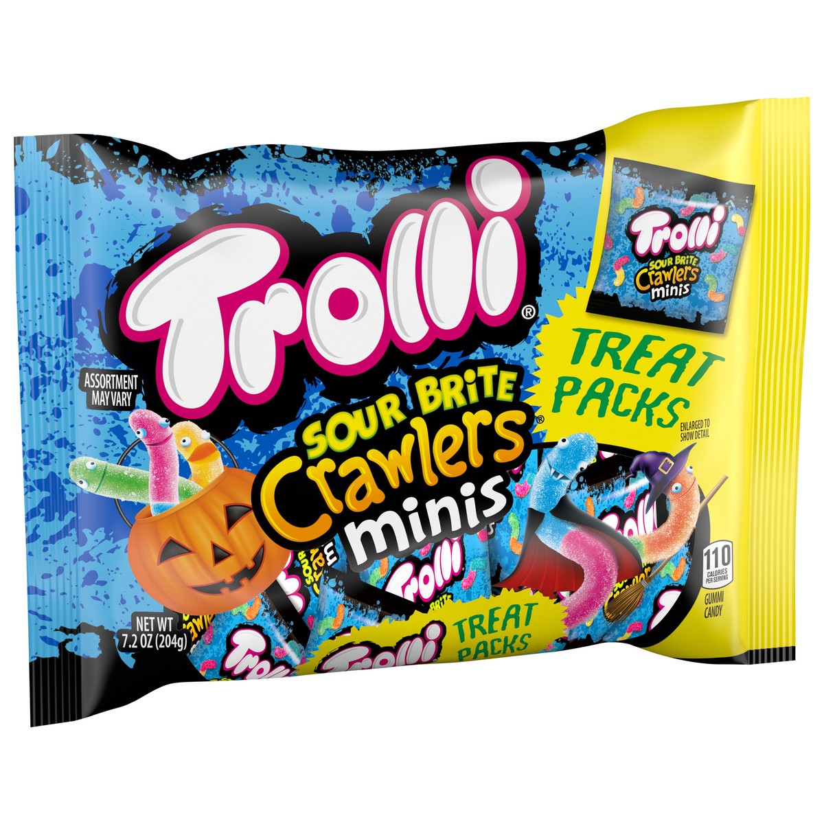 slide 8 of 13, TROLLI 07037 156631 SBC Treat Pack LDB Halloween 7.2 oz, 7.2 oz