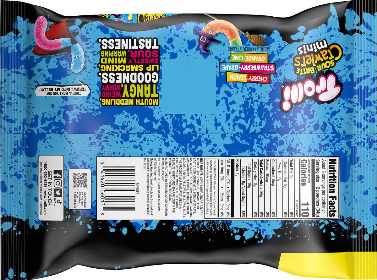 slide 9 of 13, TROLLI 07037 156631 SBC Treat Pack LDB Halloween 7.2 oz, 7.2 oz