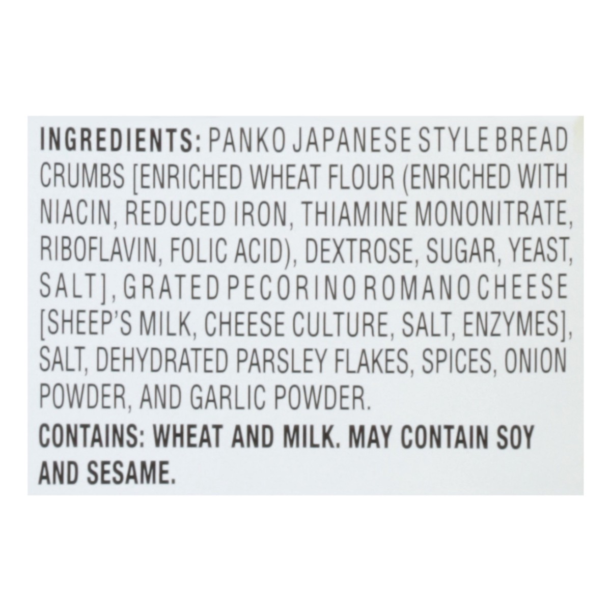 slide 9 of 11, 4C Seasoned Panko Bread Crumbs with Pecorino Romano Cheese 25 oz, 25 oz