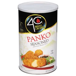 4C Seasoned Panko Bread Crumbs with Pecorino Romano Cheese 25 oz