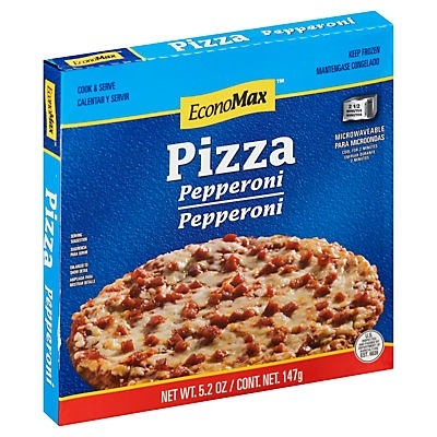 slide 1 of 1, EconoMax Pepperoni Pizza, 5.2 oz