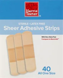 Harris Teeter Sheer Strips - 3/4 AOS
