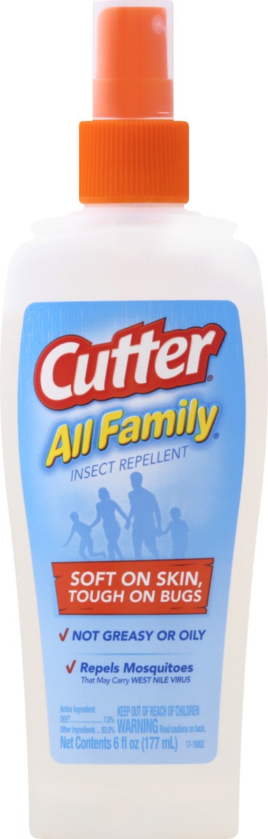 slide 5 of 6, CUTTER All Family Insect Repellent, 1 ct