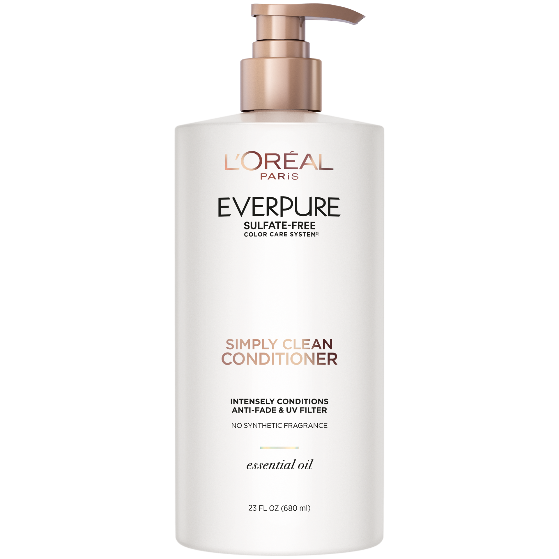 slide 1 of 1, L'OREAL EVER L'Oreal Paris Everpure Sulfate Free Simply Clean Conditioner, 23 Oz, 23 oz