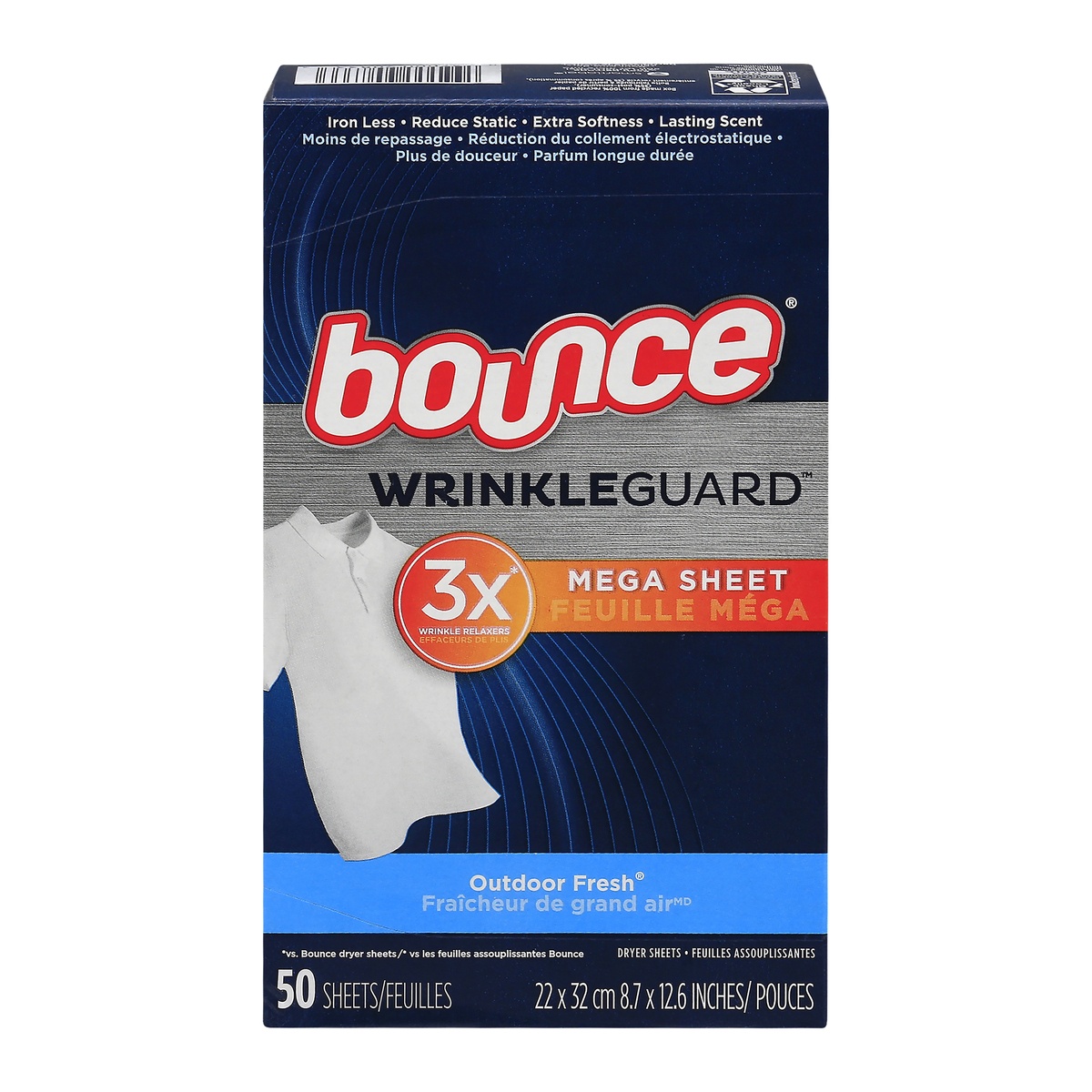 slide 1 of 9, Bounce Dryer Sheets 50 ea, 50 ct