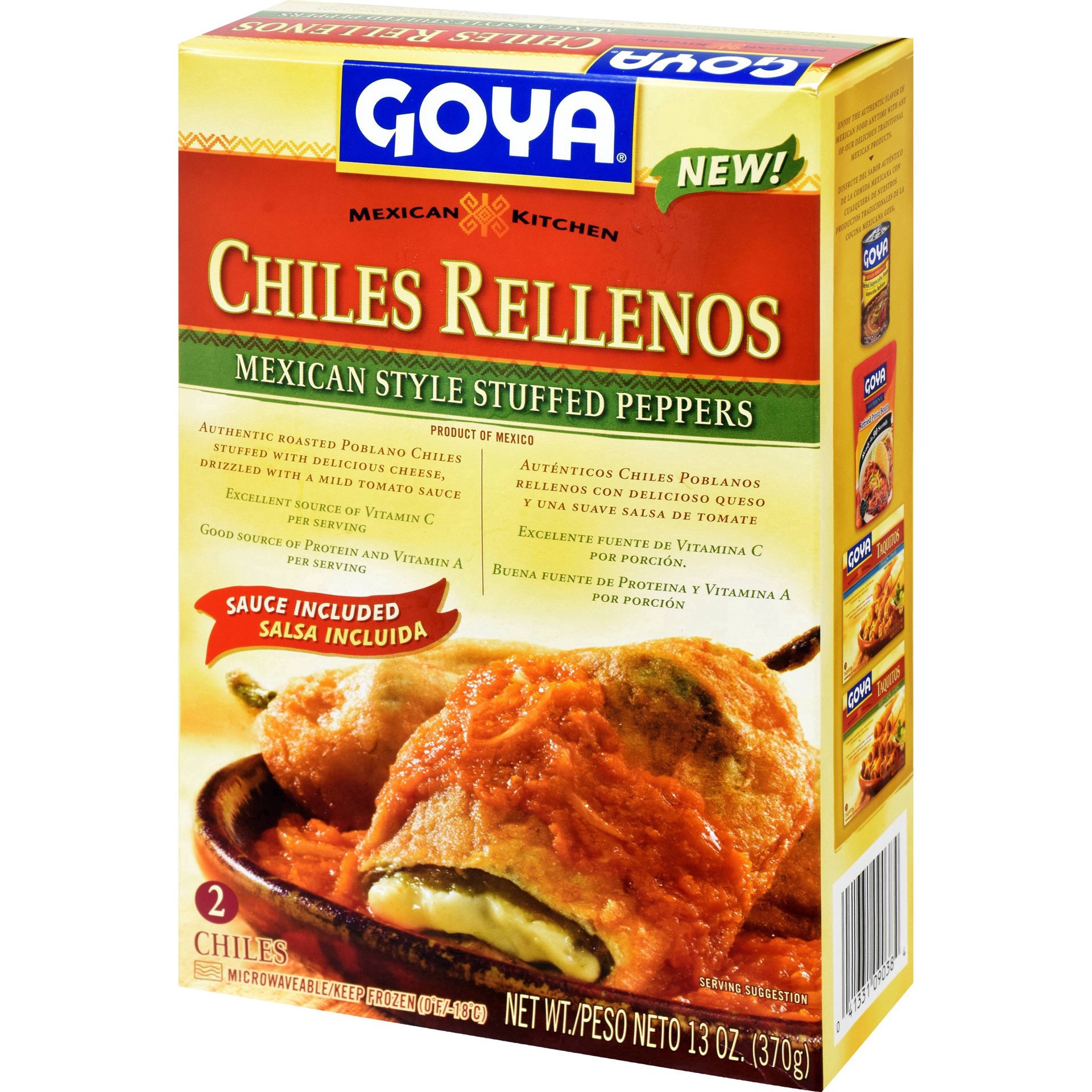 slide 9 of 13, Goya Chiles Rellenos 2 ea, 2 ct