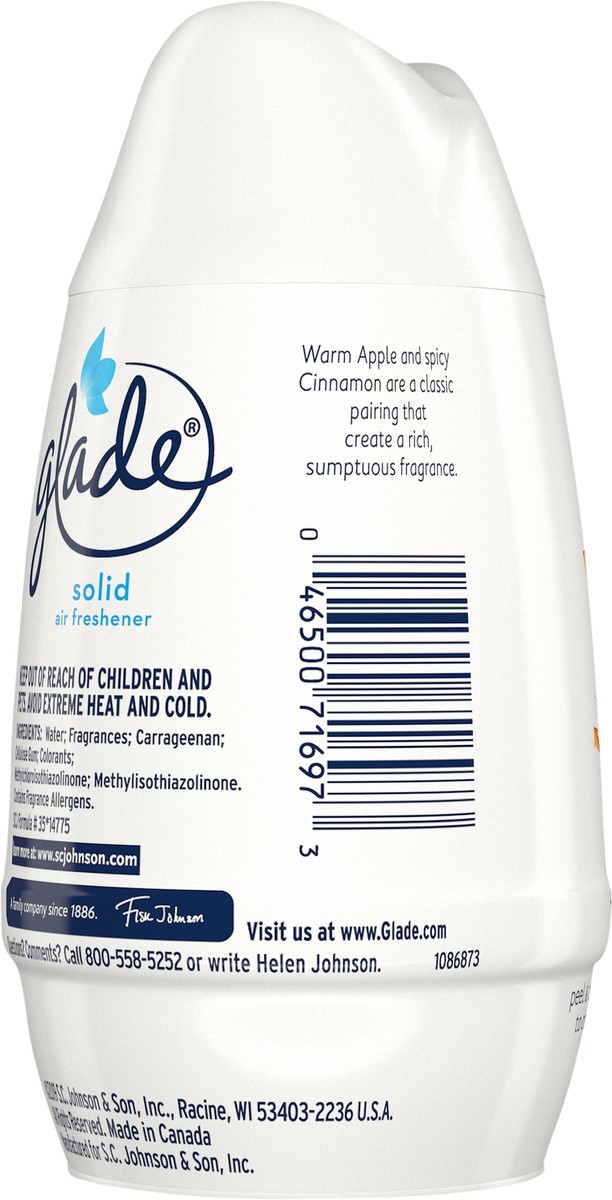 slide 4 of 5, Glade Solid Apple Cinnamon, 6 oz