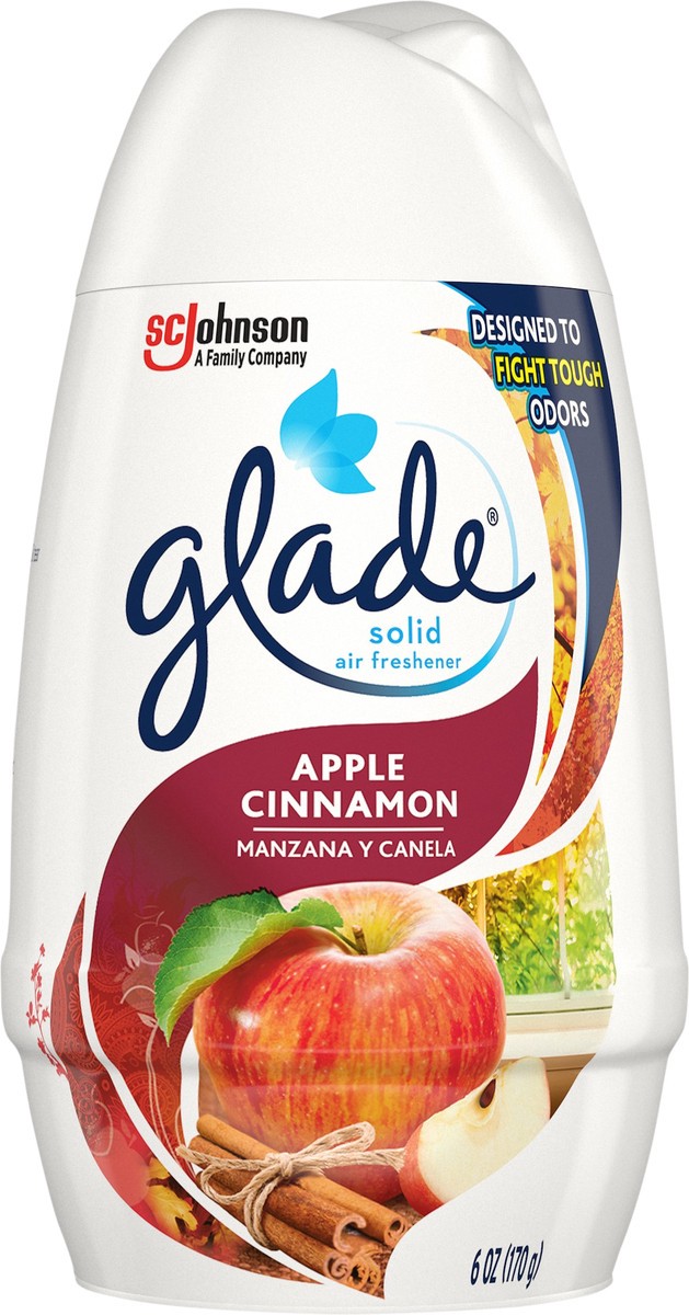 slide 5 of 5, Glade Solid Apple Cinnamon, 6 oz