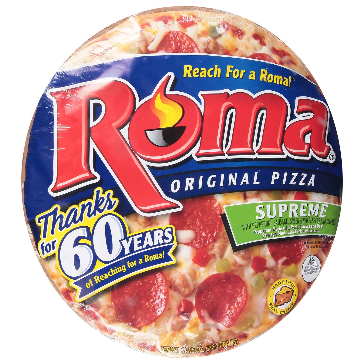 slide 7 of 9, Roma Original Supreme Pizza, 12.7 oz