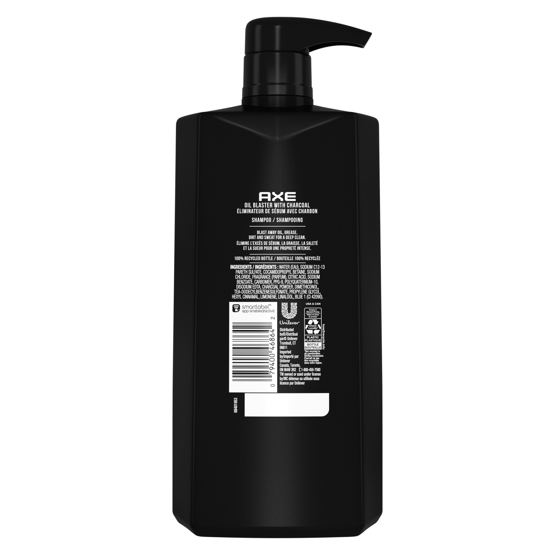 slide 3 of 4, AXE Wash & Care Shampoo Oil Blaster, 28 oz, 4 Pack , 28 oz