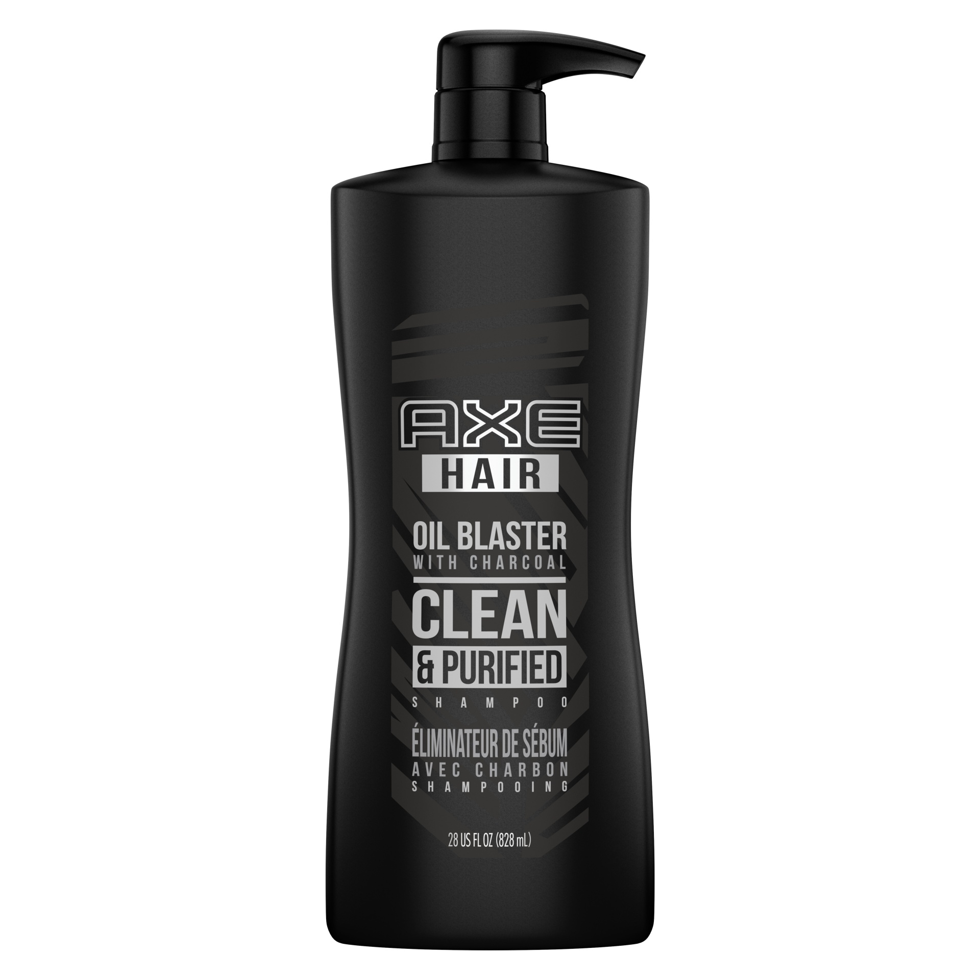 slide 1 of 1, AXE Hair Oil Blaster With Charcoal Mens Shampoo, 28 oz