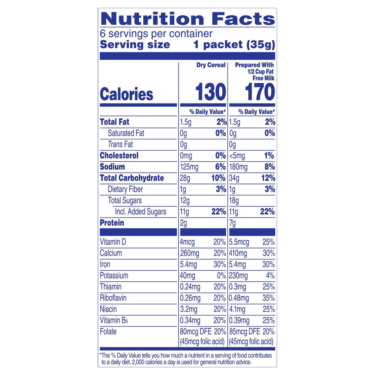 slide 10 of 14, Instant Banana Walnut 6Ct 7.38Oz/12Bx, 6 ct