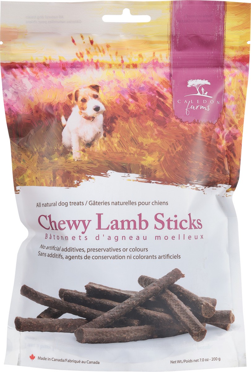 slide 9 of 10, Caledon Farms Chewy Lamb Sticks Dog Treats 7.0 oz, 4.9 oz