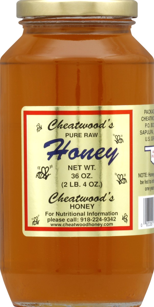 slide 2 of 2, Cheatwood's Honey 36 oz, 36 oz