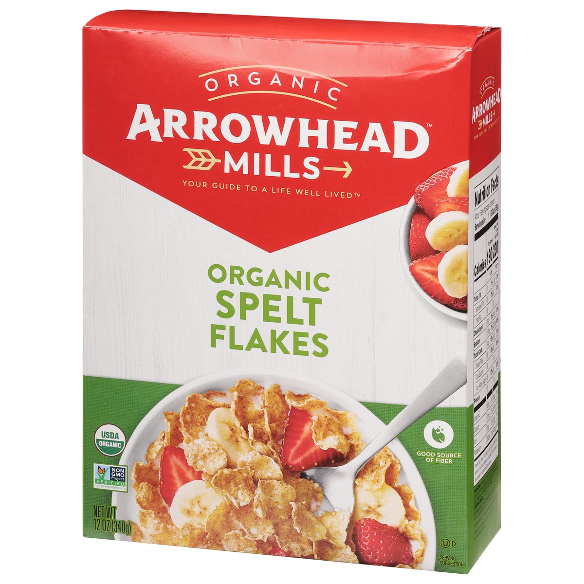 slide 3 of 9, Arrowhead Mills Organic Spelt Flakes 12 oz, 12 oz