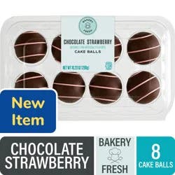 Bakery Fresh Chocolate Strawberry Cake Balls