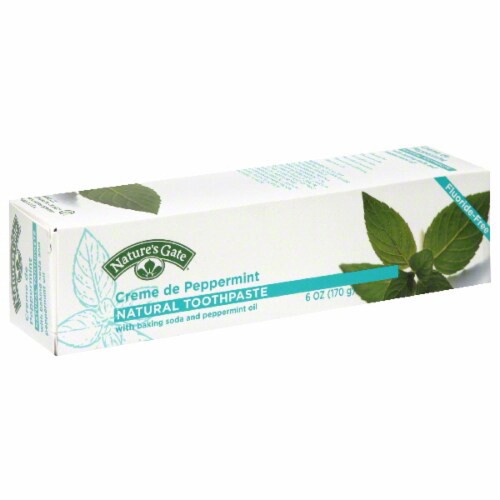 slide 1 of 5, Nature's Gate Creme De Peppermint Natural Toothpaste, 6 oz