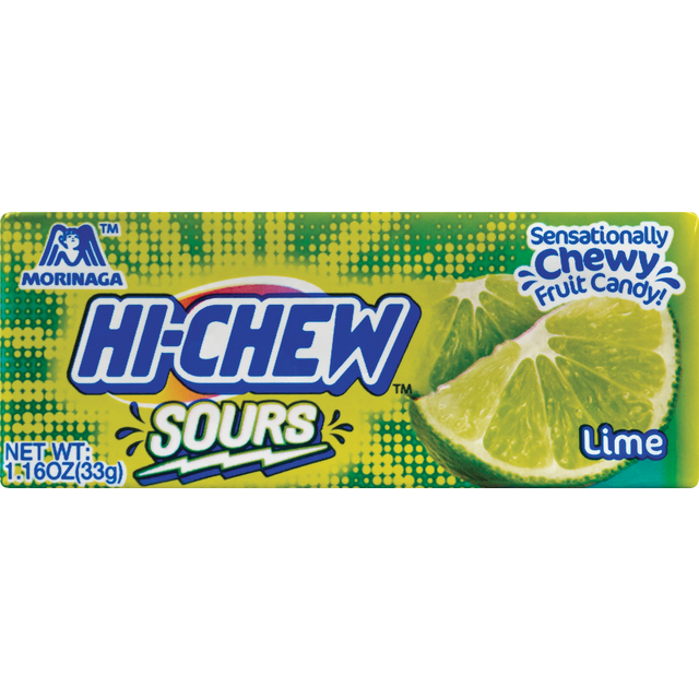 slide 1 of 1, Morinaga Hi-Chew Sours Chewy Fruit, 1 ct