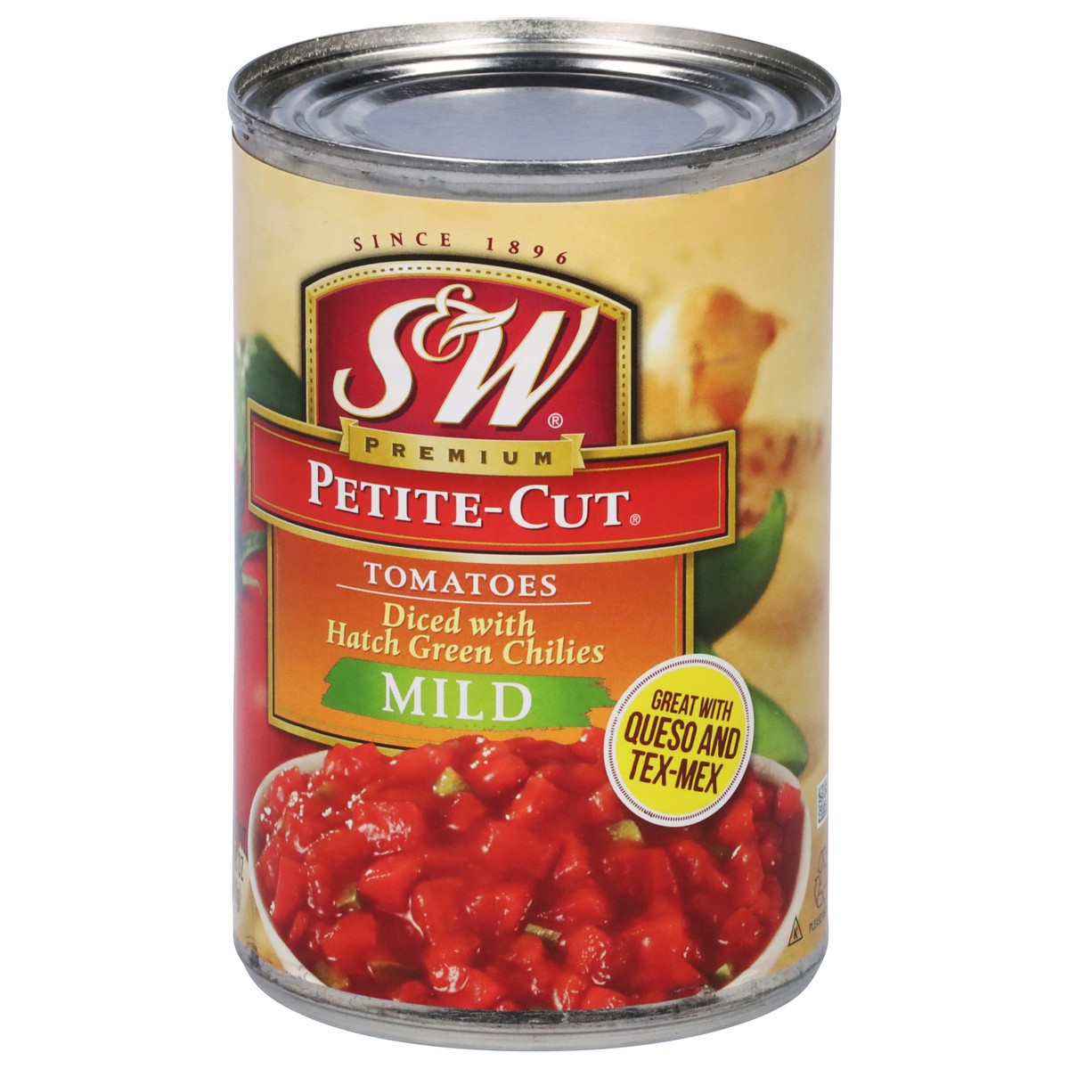 slide 3 of 9, S&W Petite-Cut Mild Premium Tomatoes 14.5 oz, 14.5 oz