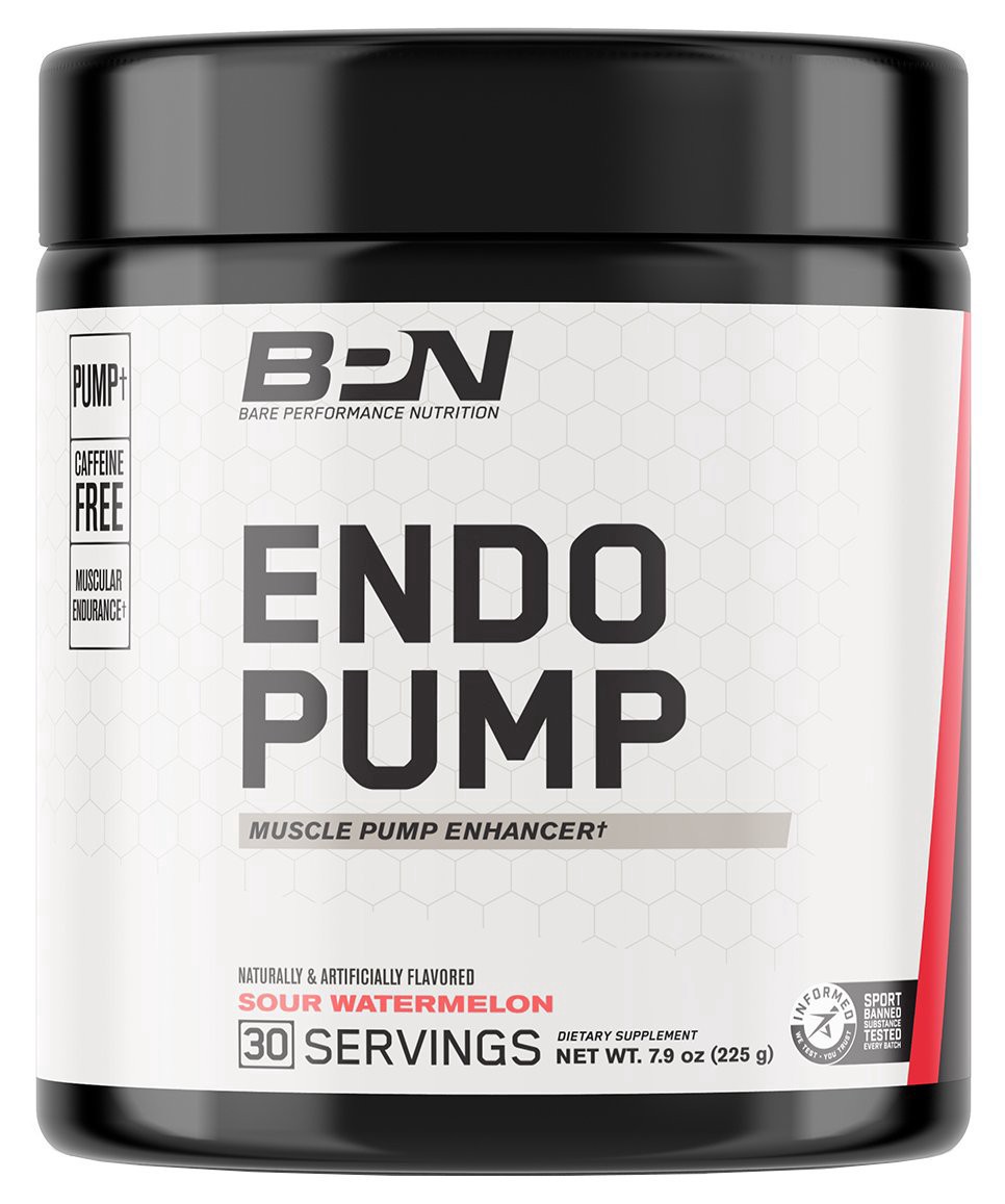 slide 1 of 1, Bare Performance Nutrition Sour Watermelon Endo Pump, 7.9 oz