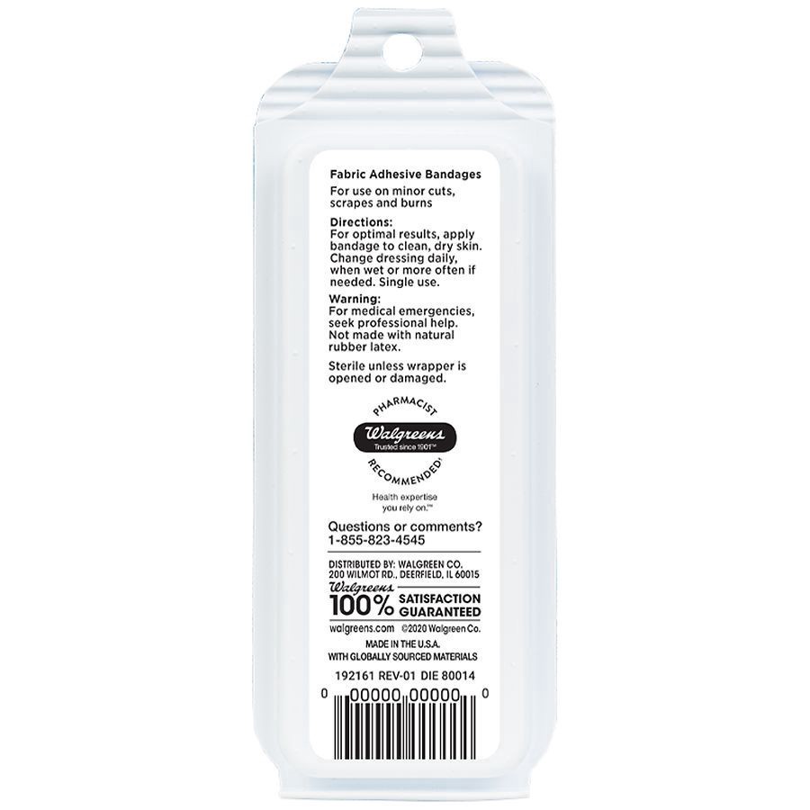 slide 2 of 2, Walgreens Fabric Bandages, 10 ct