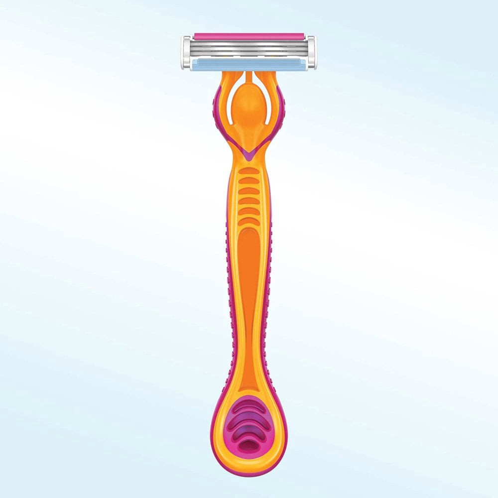 slide 5 of 6, Venus Refillable Disposable Razor With Four Razor Refills, 4 ct