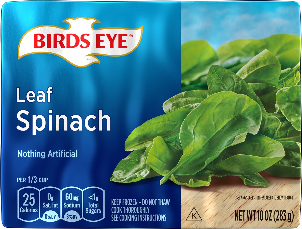 slide 1 of 5, Birds Eye Leaf Spinach 10 oz, 10 oz