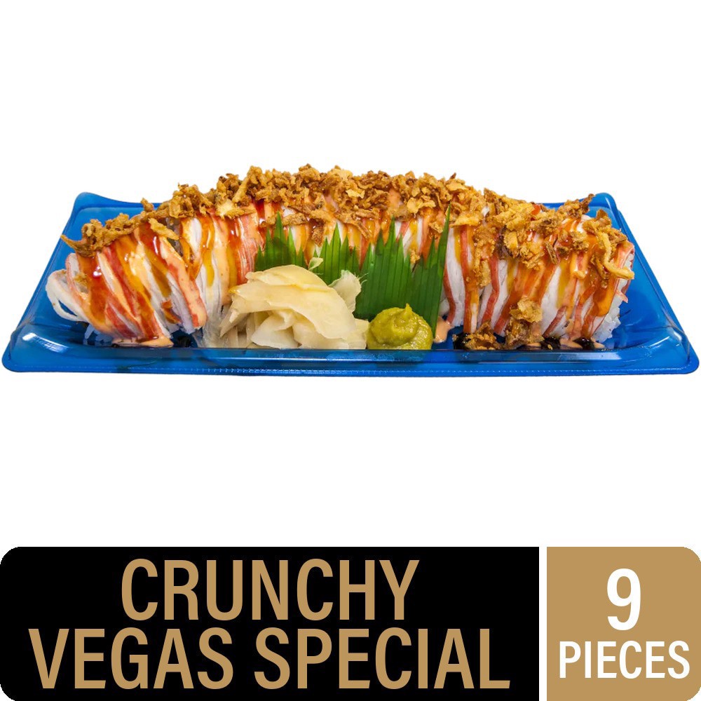 slide 1 of 2, Private Selection® Crunchy Vegas Sushi Special by Inku Sushi Co, 9 ct