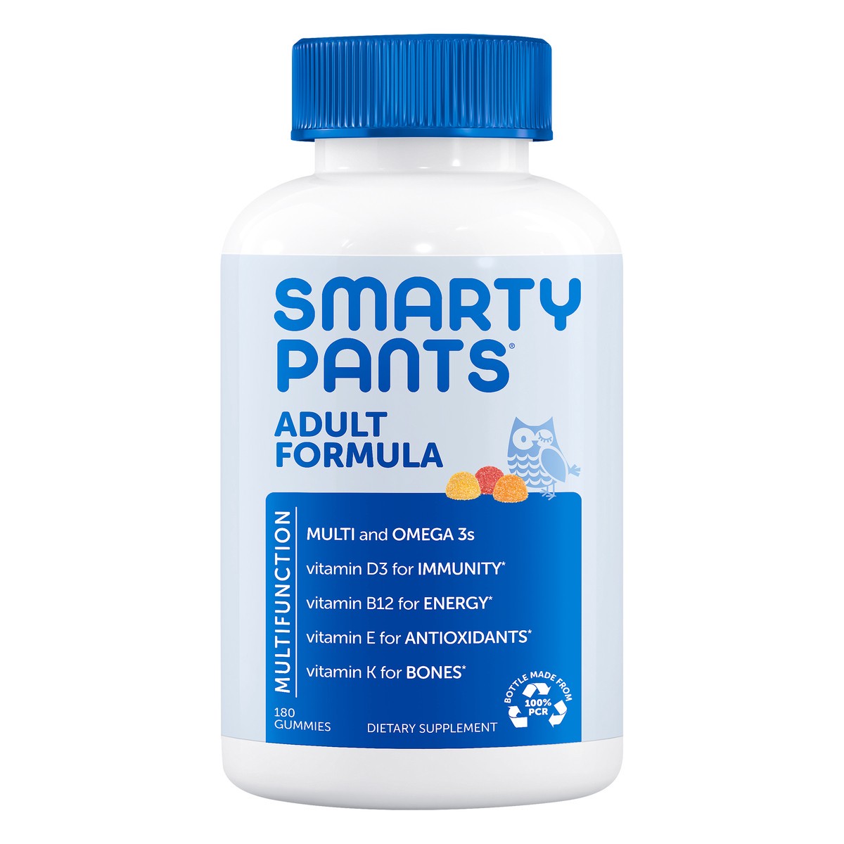 slide 5 of 6, SmartyPants Adult Formula Gummy Multivitamin, 180 Ct, 180 ct