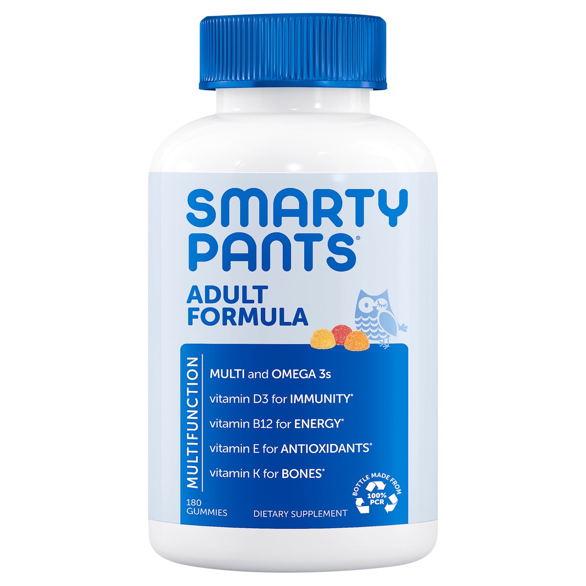 slide 1 of 6, SmartyPants Adult Formula Gummy Multivitamin, 180 Ct, 180 ct