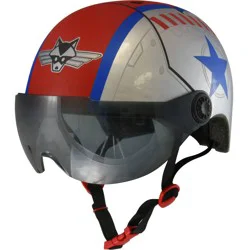 Raskullz Flying Ace Child Helmet with Shield
