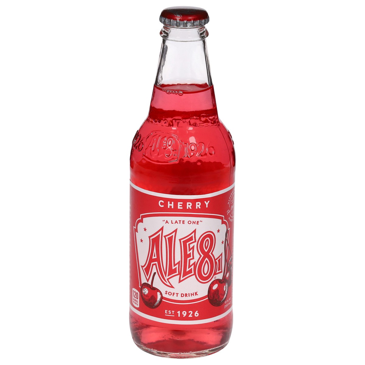 slide 1 of 9, Ale81 Cherry Soft Drink - 12 fl oz, 12 fl oz