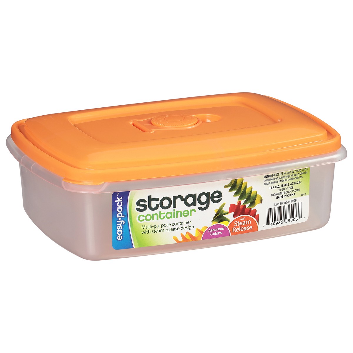 slide 2 of 9, Easy Pack easy-pac Rectangle Storage Container/Vent Lid, 34 oz