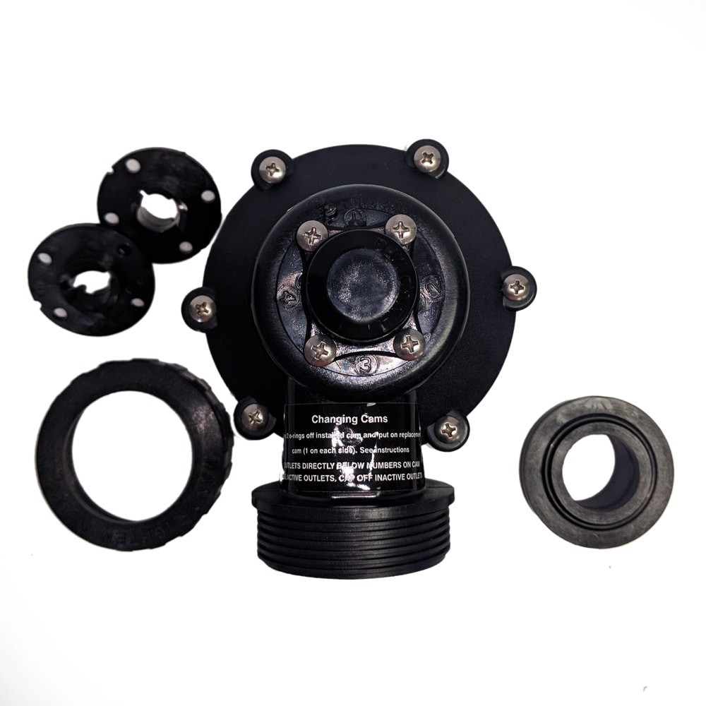 slide 3 of 3, FIMCO 1-in Plastic Manual irrigation valve, 1 ct