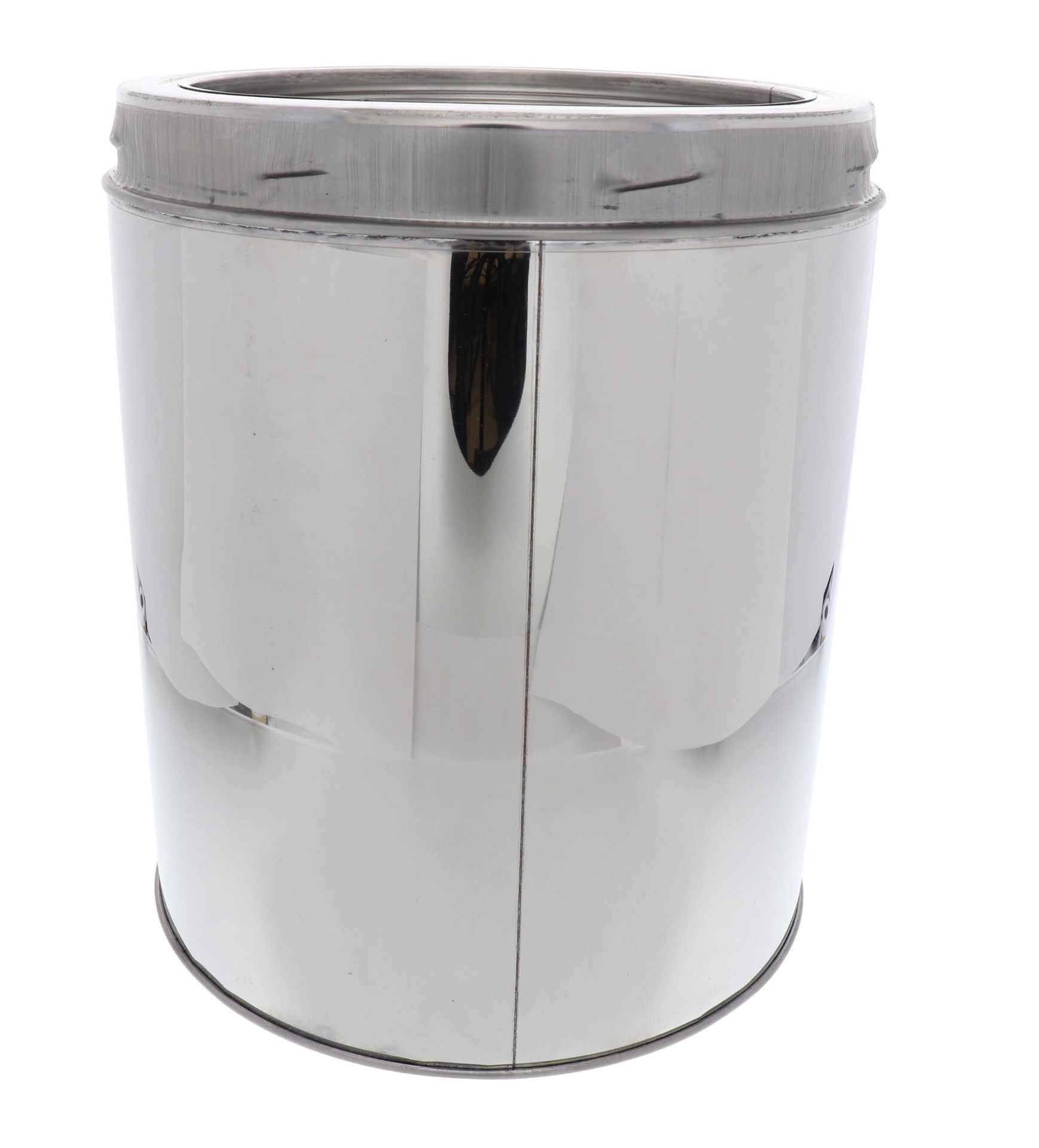 slide 4 of 4, SuperVent 8.0-in x 12.0-in Insulated Double wall Stainless steel Chimney Pipe, 1 ct