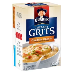 Quaker Cheddar Cheese Flavored Instant Grits