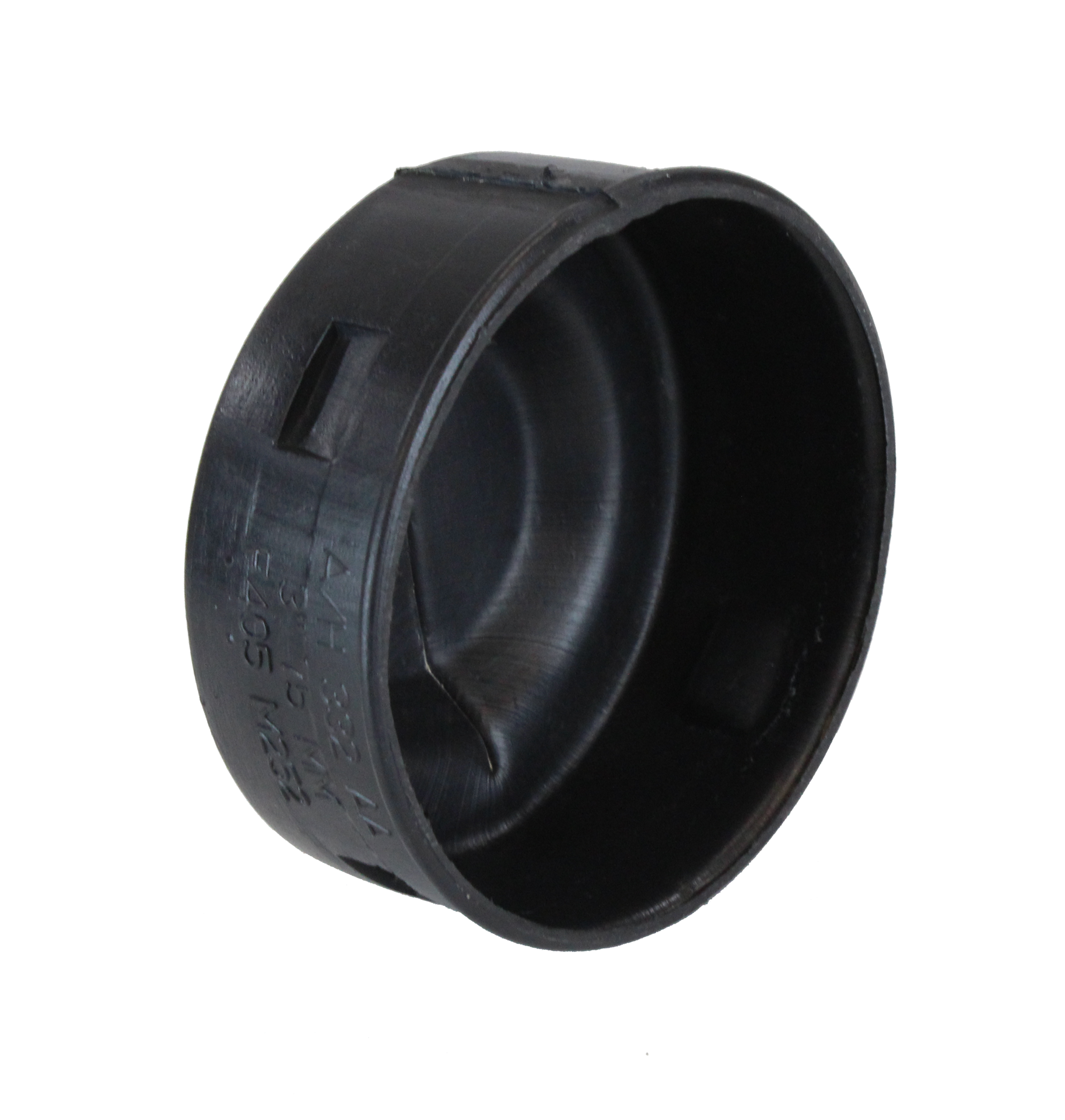 slide 6 of 6, ADS 3-in x 3-in Corrugated Cap Fittings, 1 ct