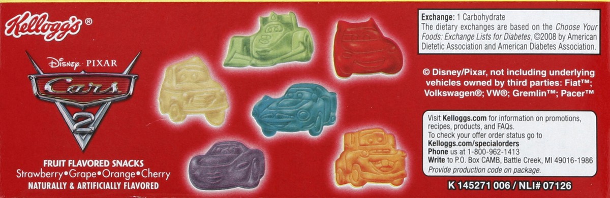 slide 4 of 6, Kellogg's Fruit Flavored Snacks 10 ea, 10 ct