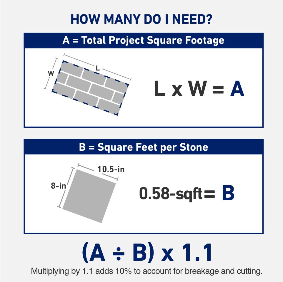 slide 3 of 5, 10.0-in L x 7.0-in W x 4.0-in H Irregular Gray Natural stone Patio stone, 1 ct