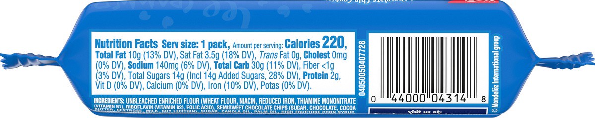 slide 7 of 9, Chips Ahoy! Original Cookies 4 ea, 4 ct