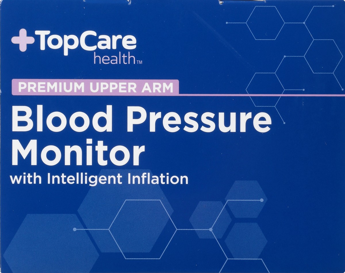 slide 6 of 12, TopCare Health Premium Upper Arm Blood Pressure Monitor 1 ea, 1 ct