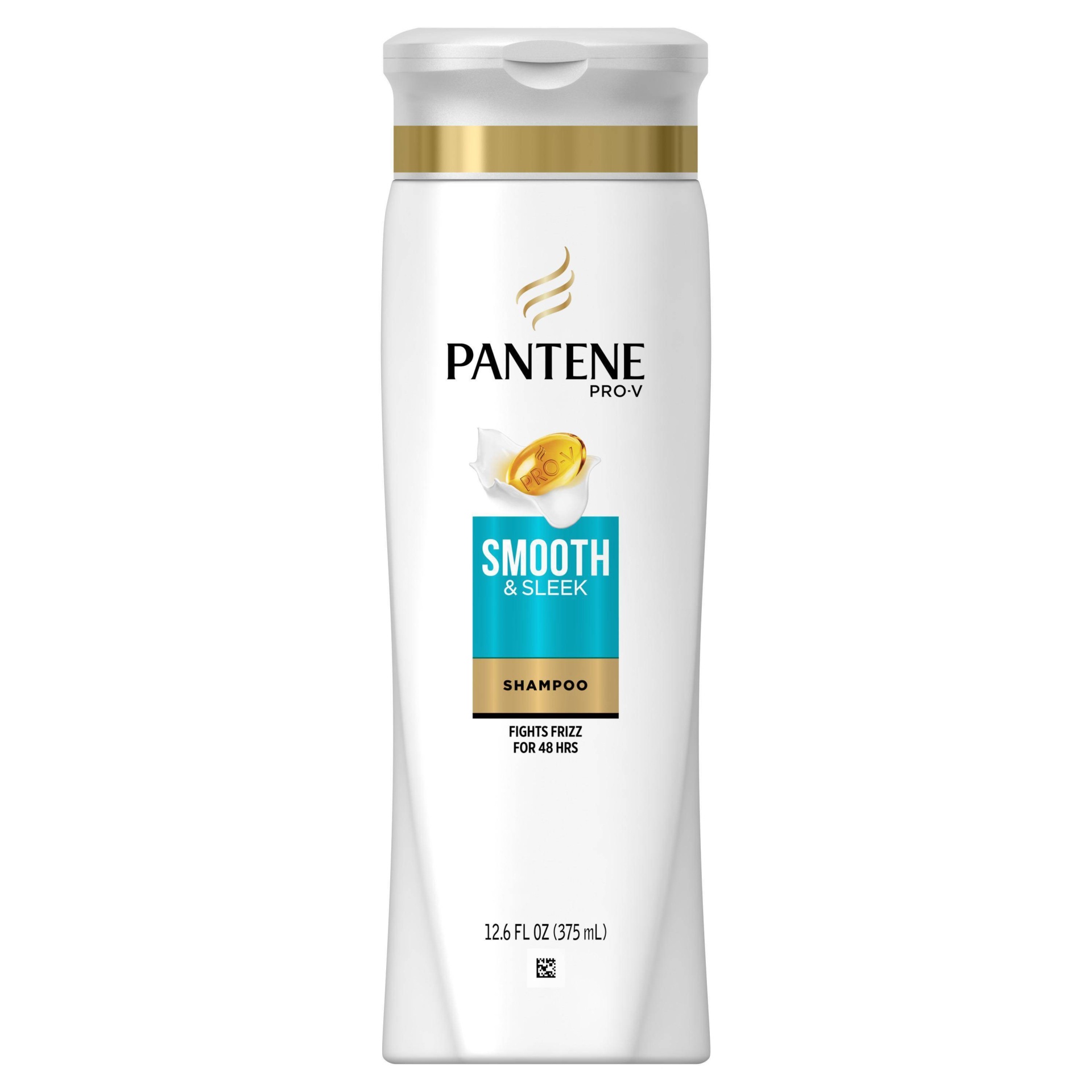 slide 1 of 4, Pantene Pro-V Smooth & Sleek Shampoo, 12.6 fl oz