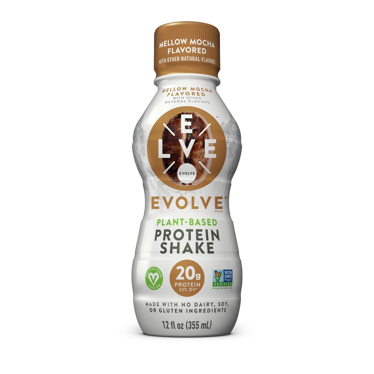 slide 2 of 2, Evolve Protein Shake, 12 oz