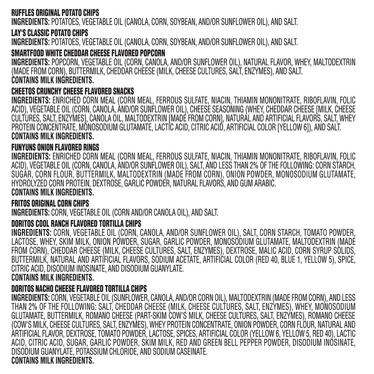 slide 11 of 11, Frito-Lay Snacks Classic Mix Variety 39 Oz 42 Count, 42 ct